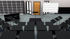 Middle/High School Band Room - Alt View 2